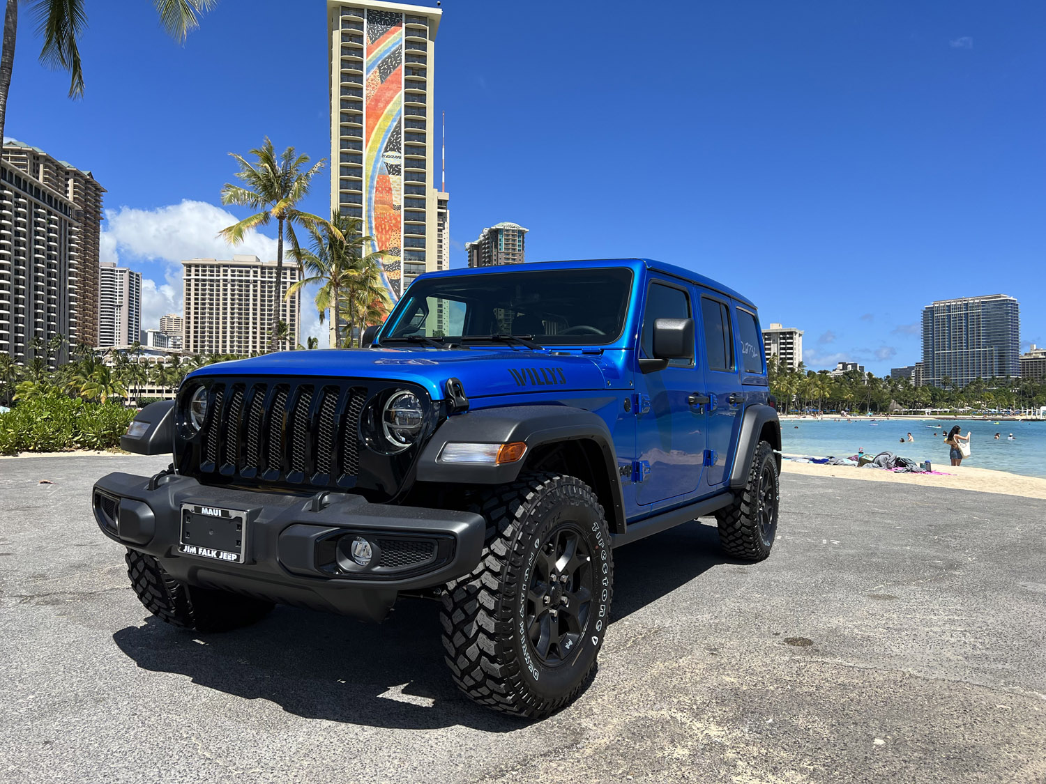 Renting A Jeep Wrangler On Maui