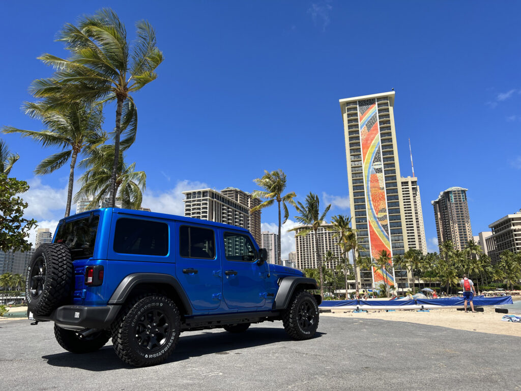 Renting A Jeep Wrangler On Maui