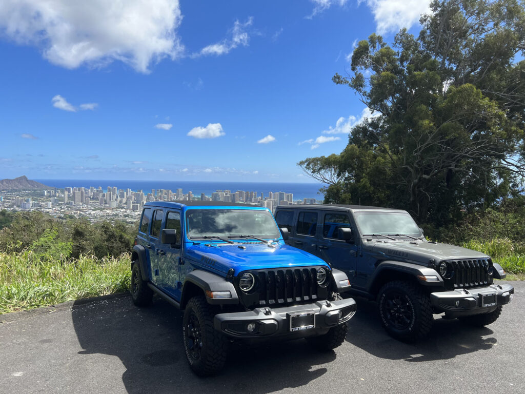 Maui Airport Car Rental Jeep Wrangler