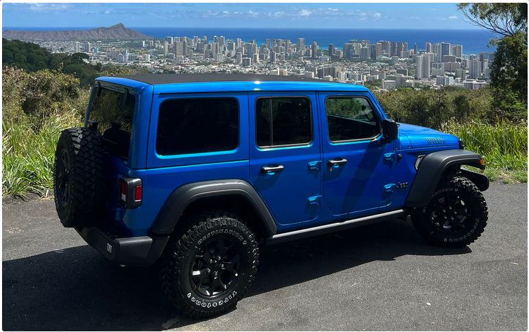 Jeep Rental on Maui for a Week